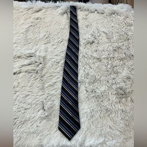 Croft & Barrow striped tie 100% silk/seda men’s